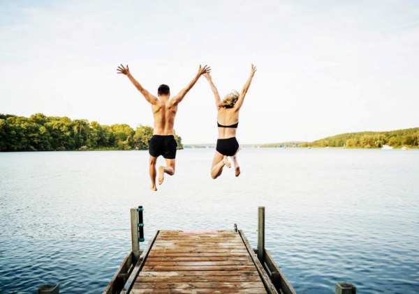 Wild Swimming near Woodend